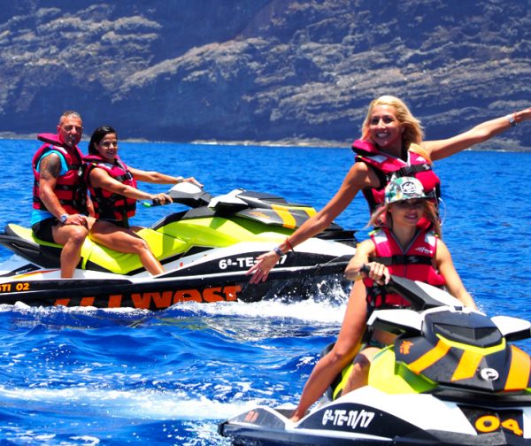 JetSki West-Teneriffa mit Freunden